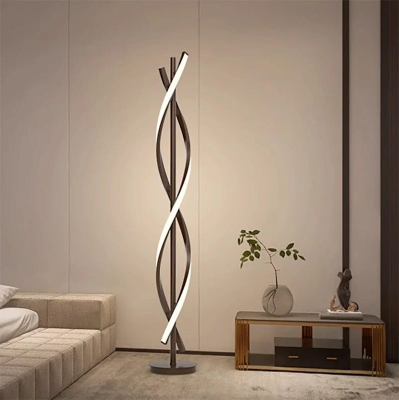 Lampe led spirale