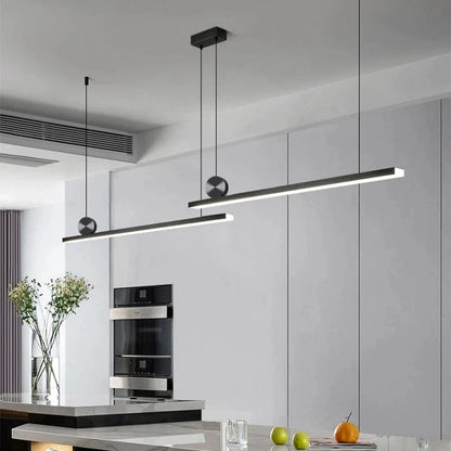 Lampe LED Suspendue à Longue Bande
