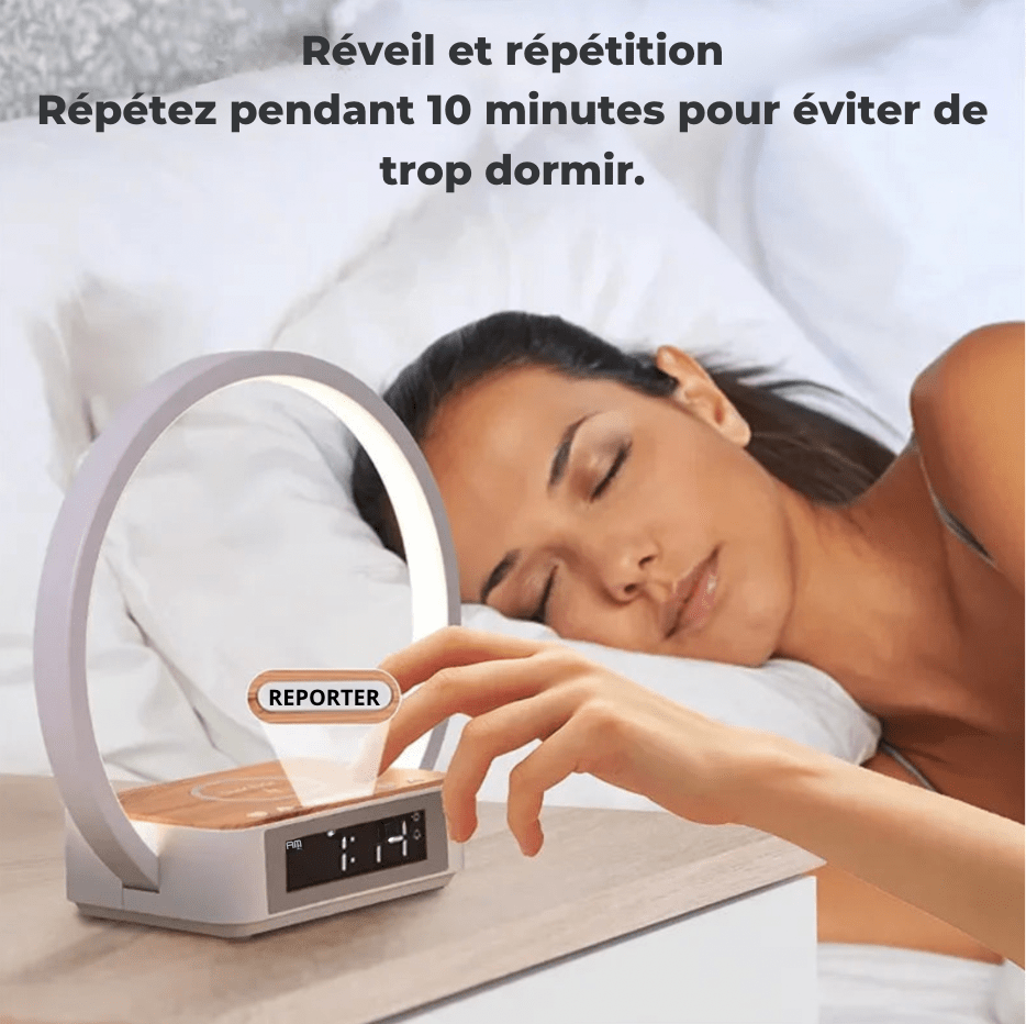 lampe reveil chargeur induction