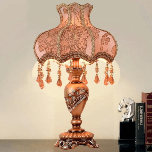 Lampe rose