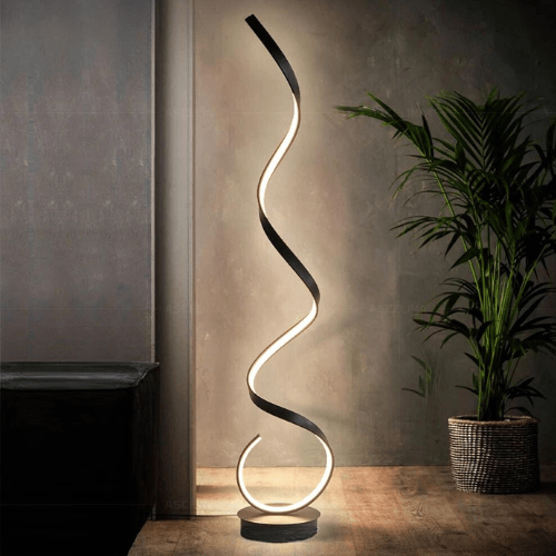 Lampe sur pied design salon