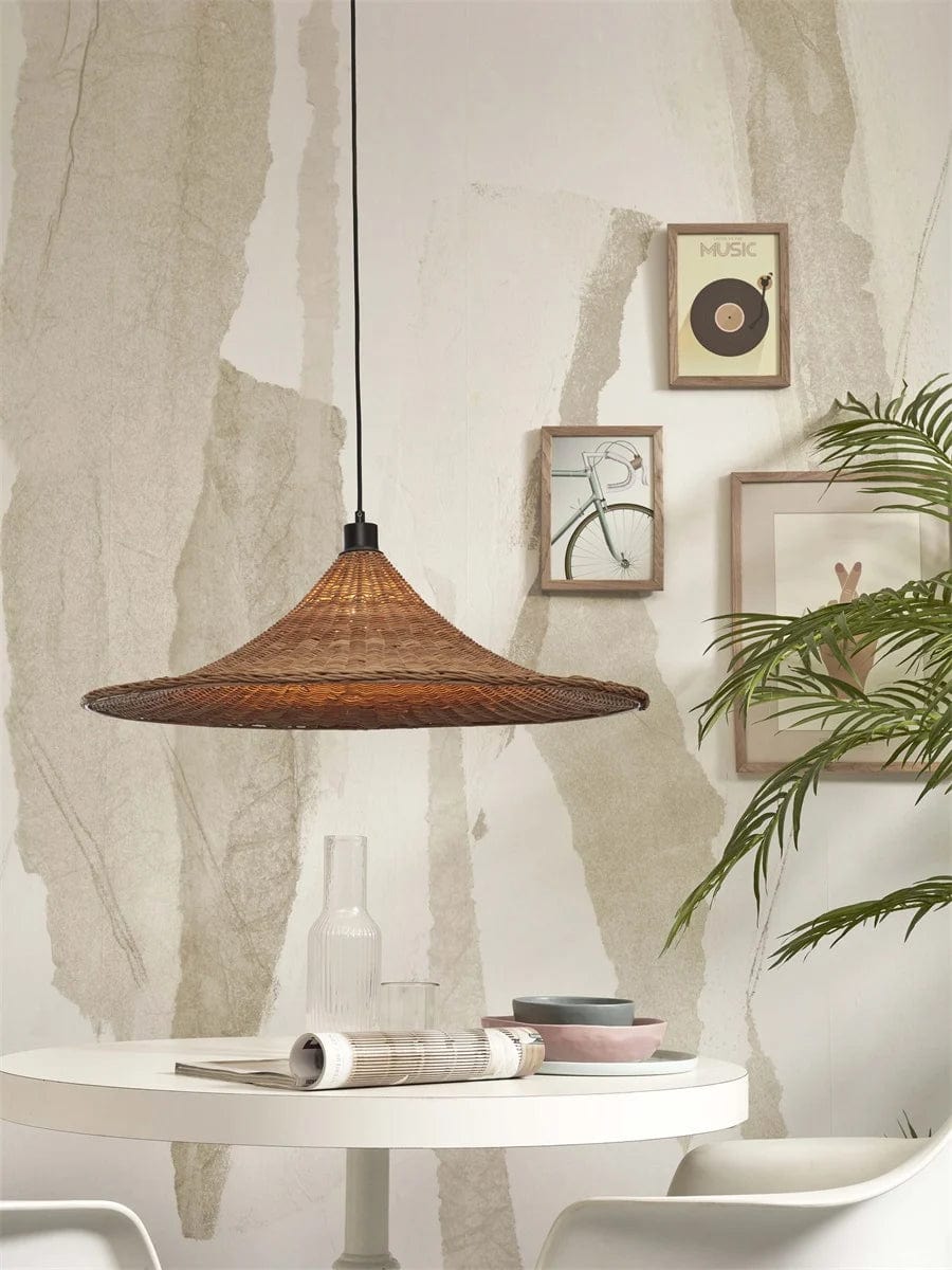 Lampe Suspendue "Borabora 70cm L, Nat." de Good & Mojo