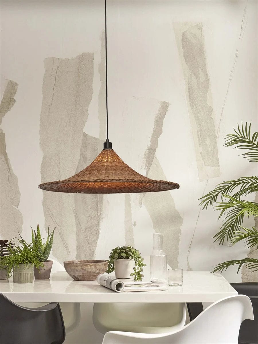 Lampe Suspendue "Borabora 70cm L, Nat." de Good & Mojo