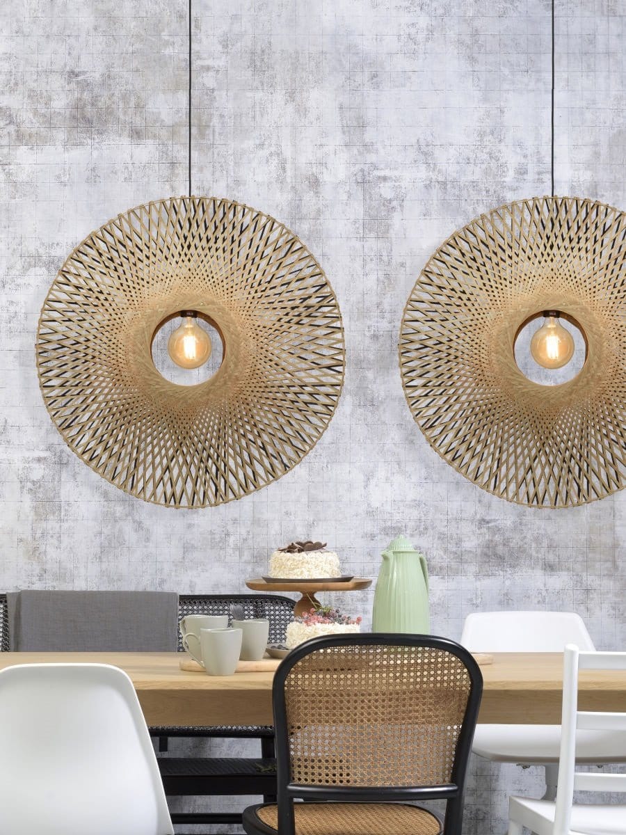 Lampe Suspendue "Kalimantan Vertical dia L" de Good & Mojo