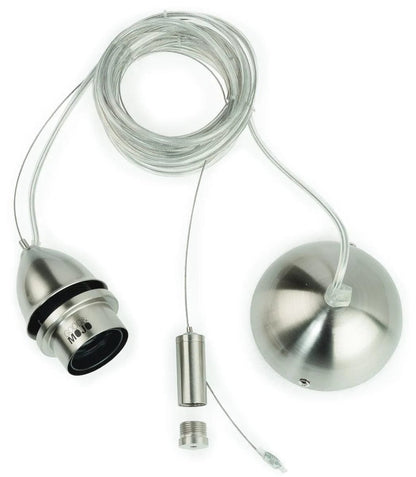 Lampe Suspendue "Palawan Bambou 1 Abat-jour, Blanc" de Good & Mojo