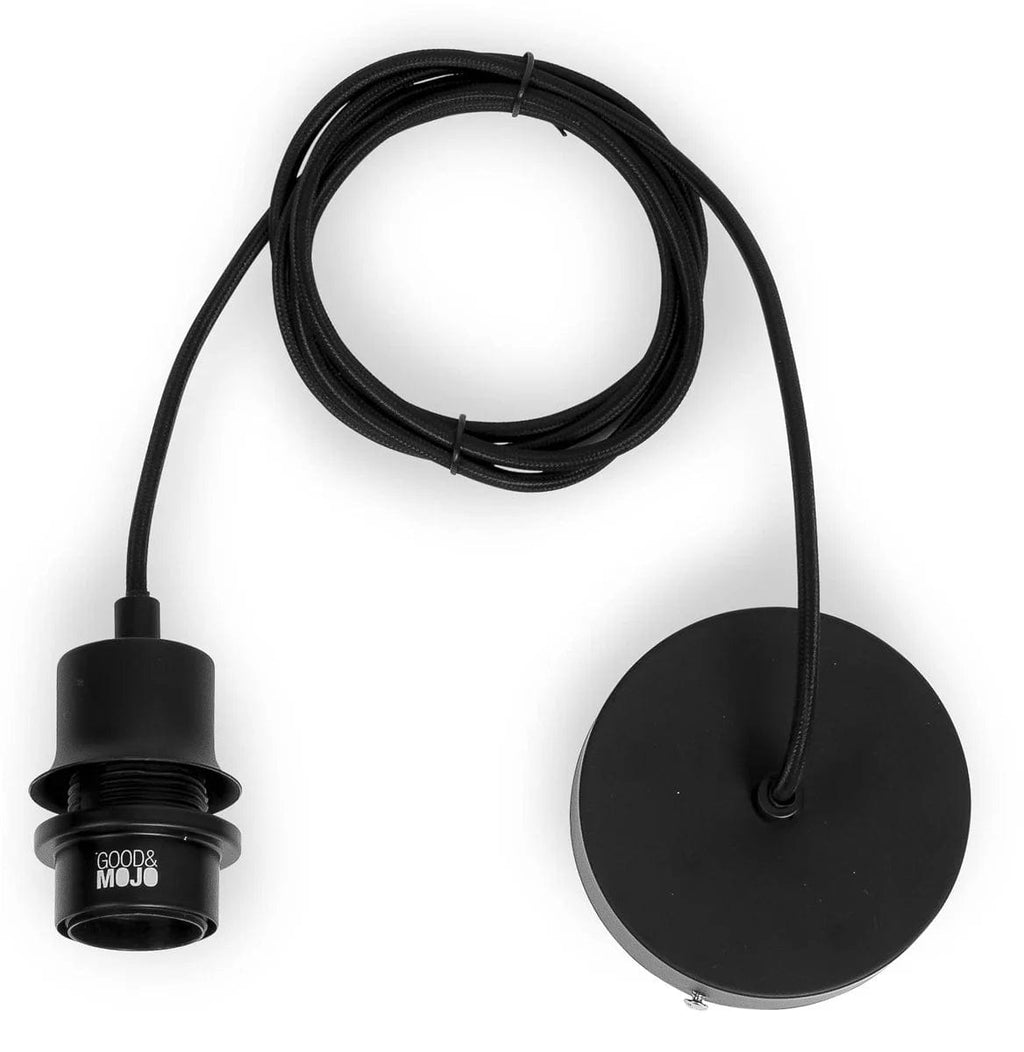 Lampe suspendue Ubud double abat-jour, nat.