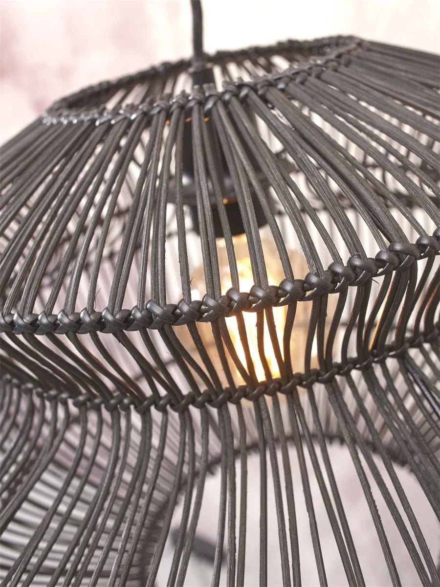 Lampe Suspendue "Zanzibar Round 40cm, Bl." de Good & Mojo