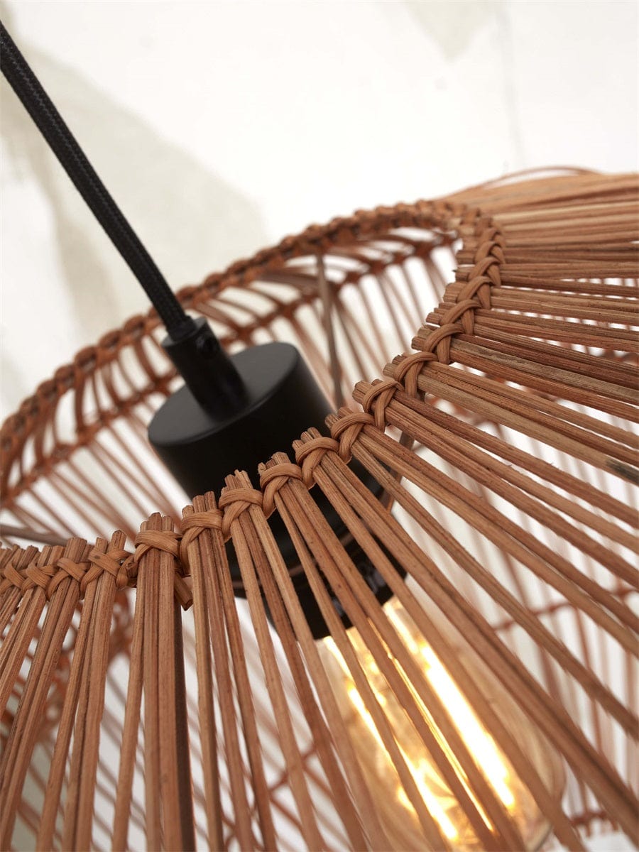 Lampe Suspendue "Zanzibar Round 40cm, Nat." de Good & Mojo