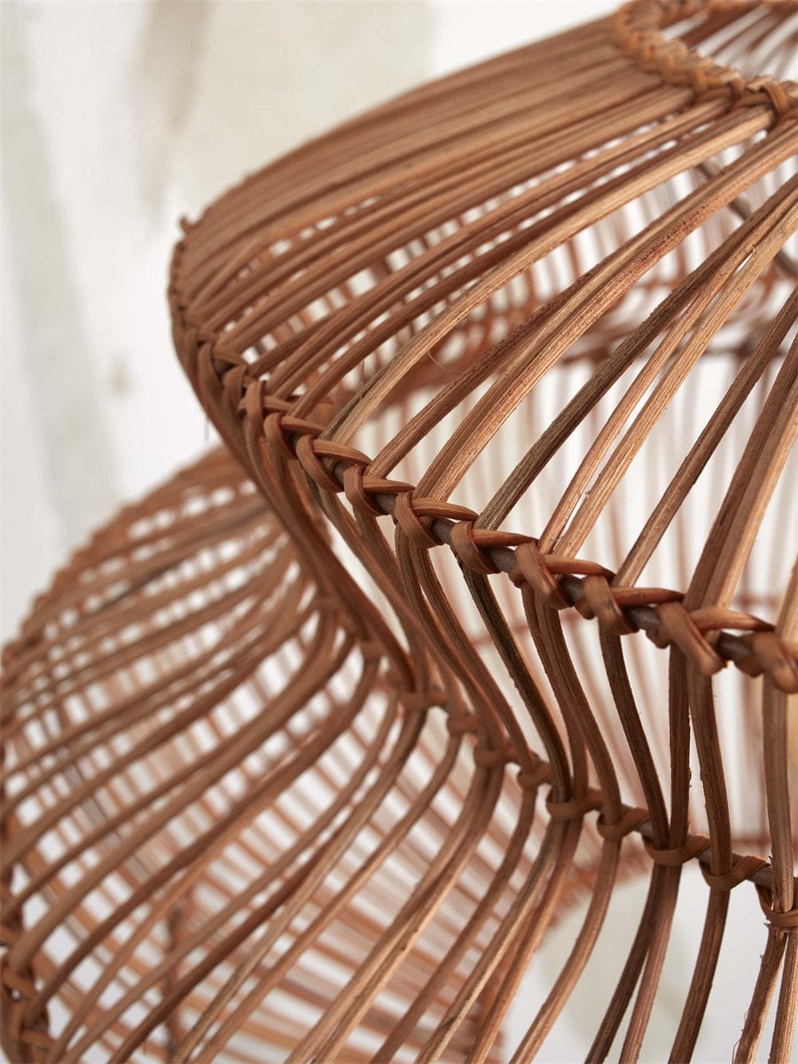 Lampe Suspendue "Zanzibar Round 40cm, Nat." de Good & Mojo