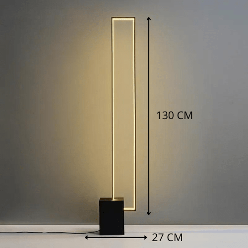 Largeur 27cm / Hauteur 130cm 48W Lampe salon sur pied