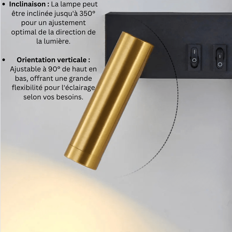 Liseuse applique murale