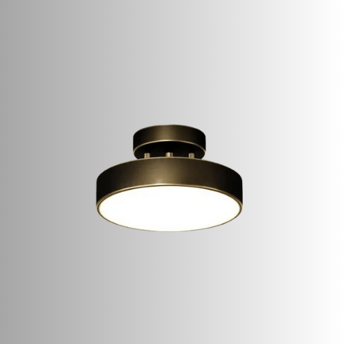 LUMIÈRE FROIDE / NOIR CUIVRÉ 20 CM Plafonnier orientable
