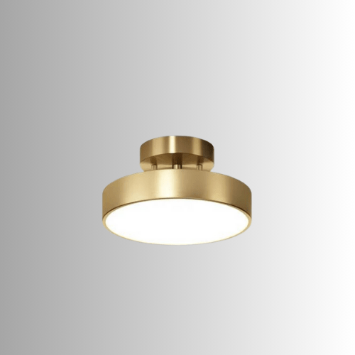 LUMIÈRE FROIDE / OR CUIVRÉ 20 CM Plafonnier orientable