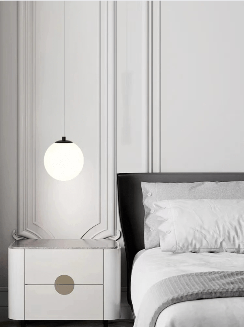 Luminaire boules suspendues