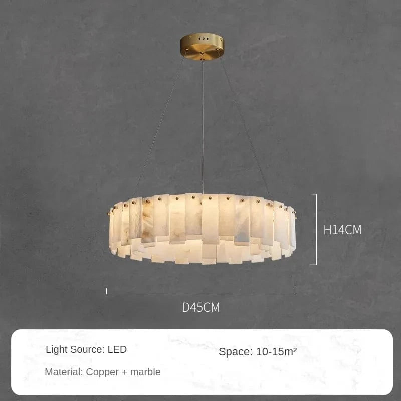 DIAMÈTRE 45cm / LUMIÈRE FROIDE Luminaire chic