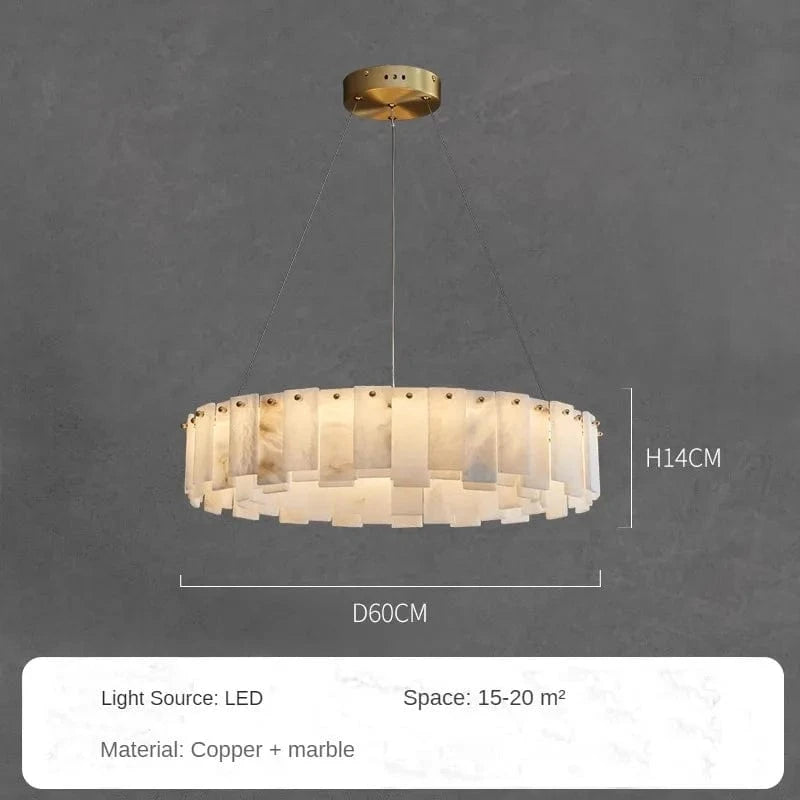 DIAMÈTRE 60cm / LUMIÈRE FROIDE Luminaire chic