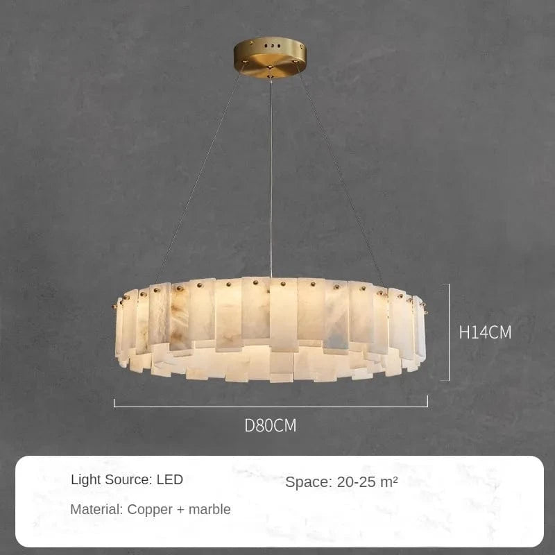 DIAMÈTRE 80cm / LUMIÈRE FROIDE Luminaire chic