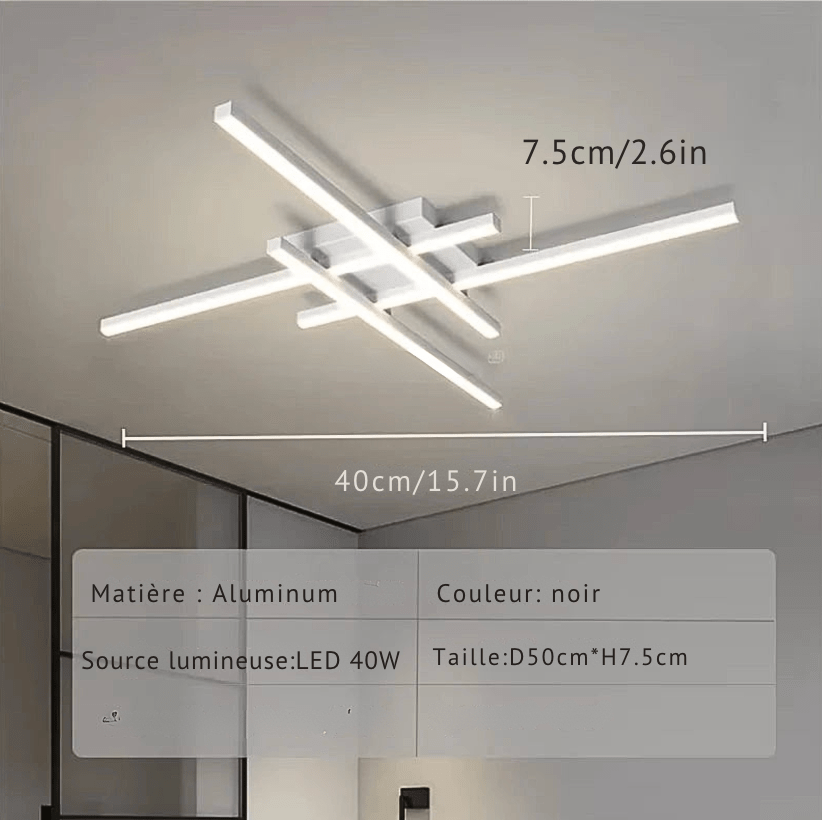 Luminaire plafonnier led