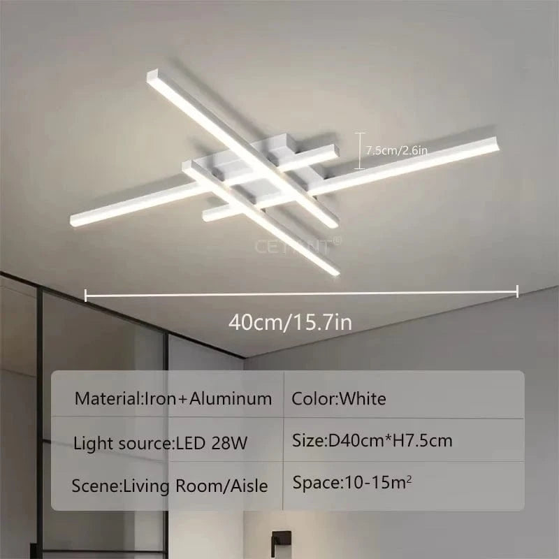 Luminaire plafonnier led