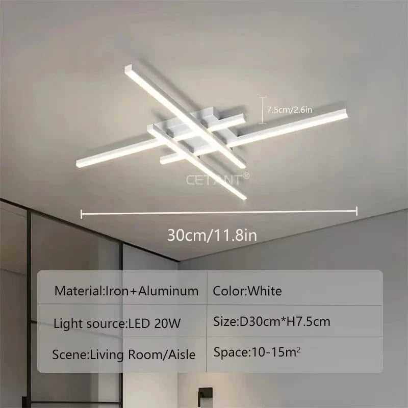 Luminaire plafonnier led