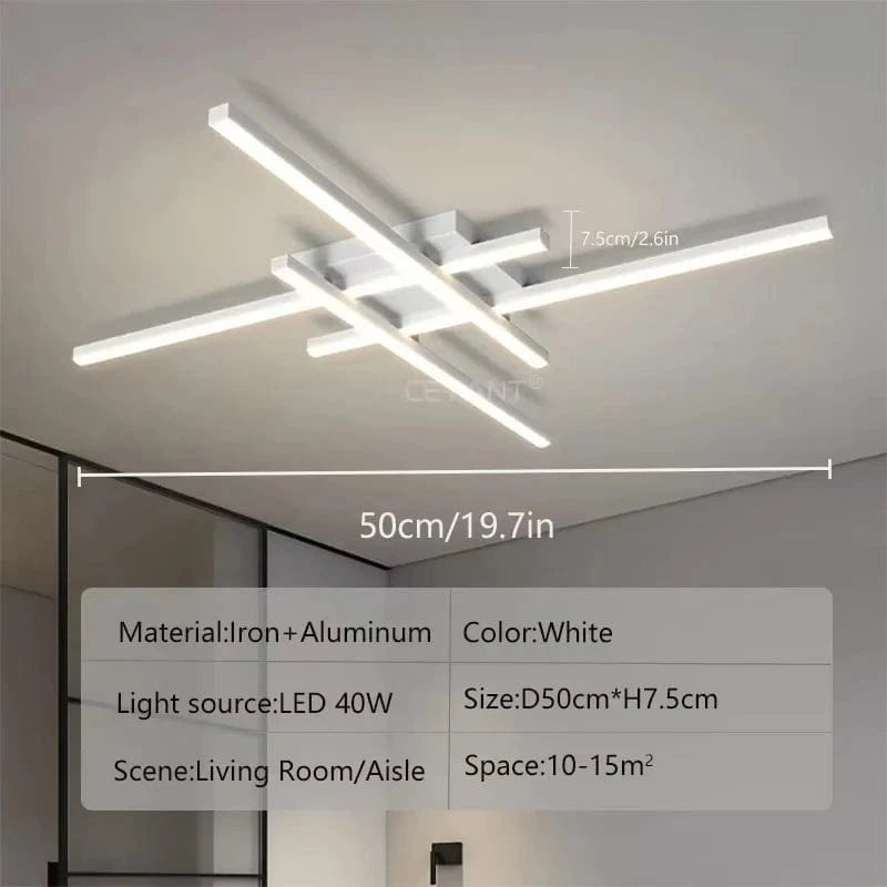 Luminaire plafonnier led