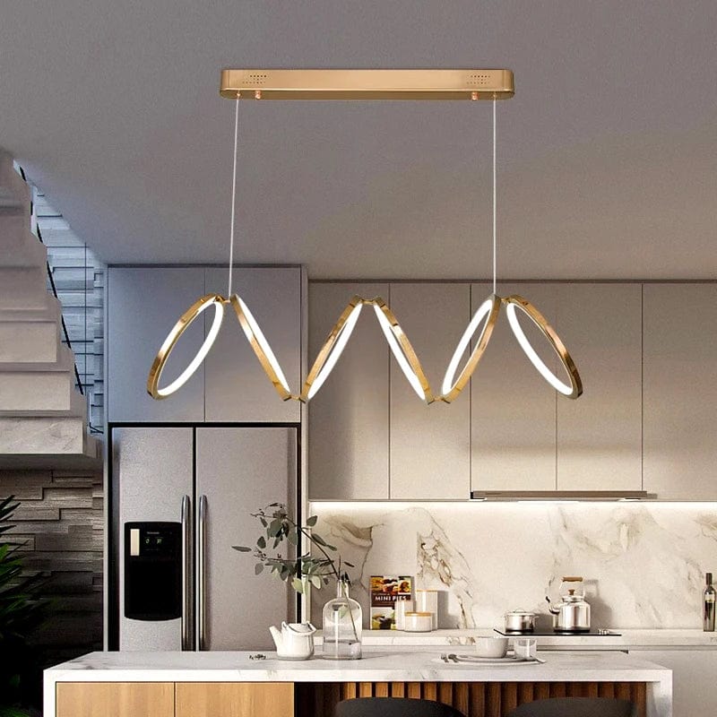 luminaire suspension anneau led