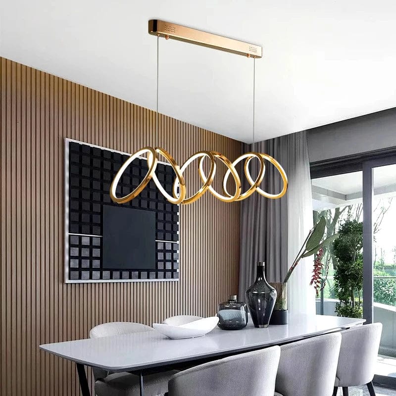 luminaire suspension anneau led