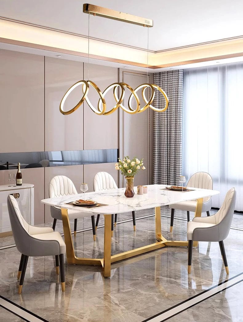luminaire suspension anneau led