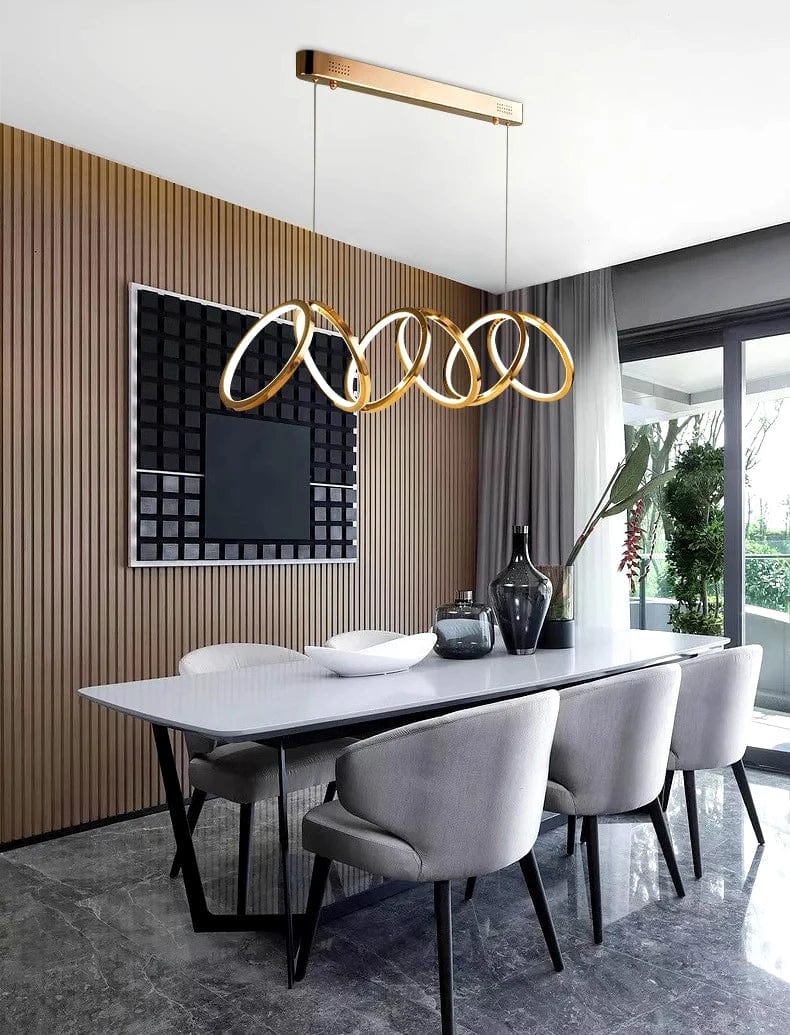 luminaire suspension anneau led