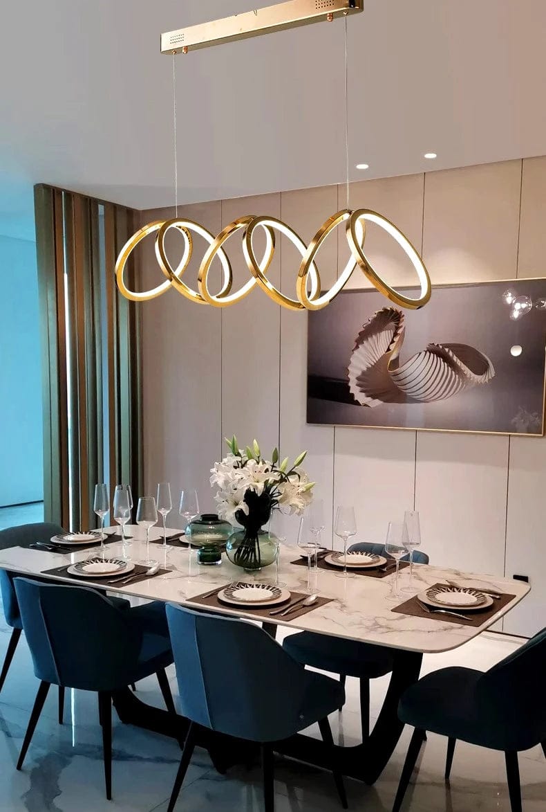 luminaire suspension anneau led