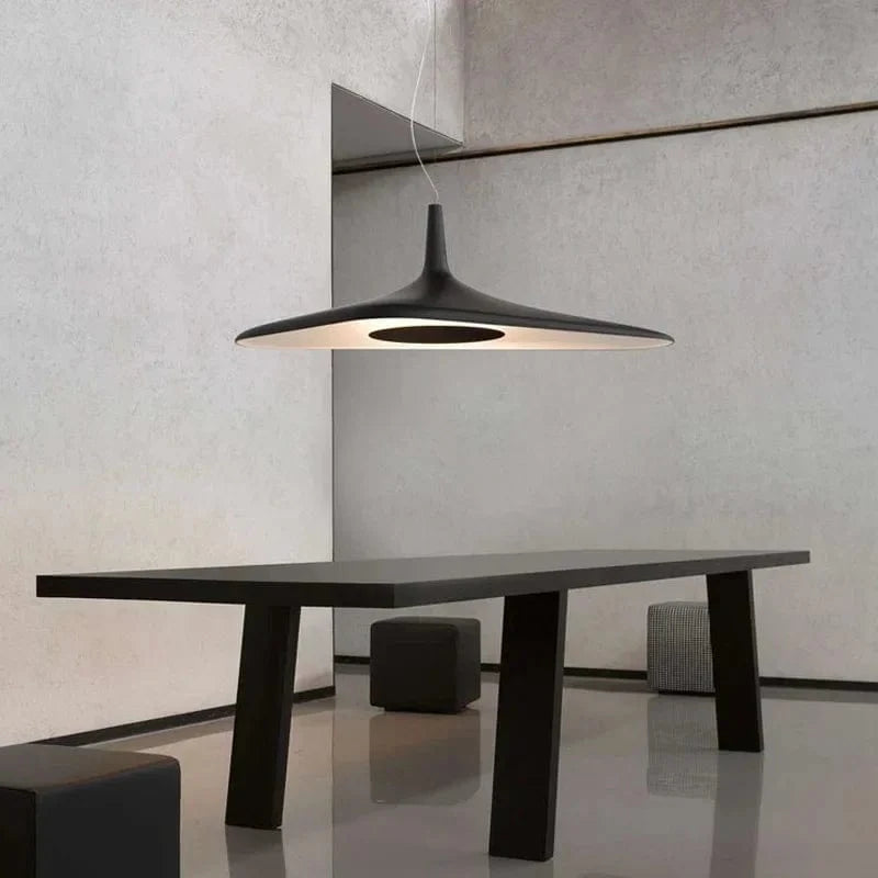 Luminaire suspension art déco