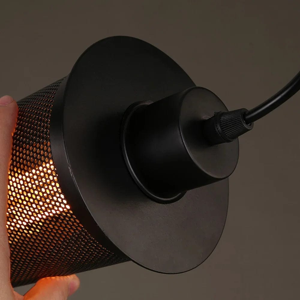 Luminaires suspension industriel metal