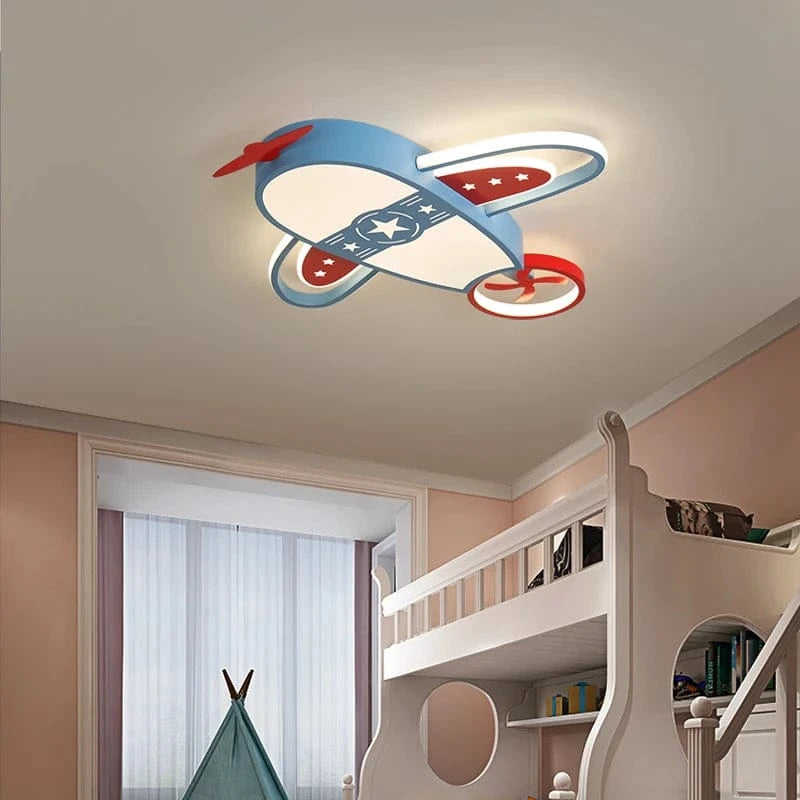 Lustre avion bebe