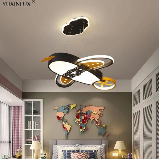 Lustre avion bebe