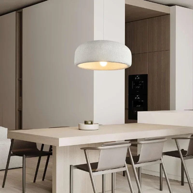 Lustre blanc moderne