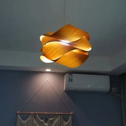 Lustre bois créateur designer