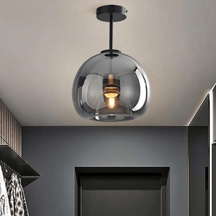 Noir Lustre bulle verre