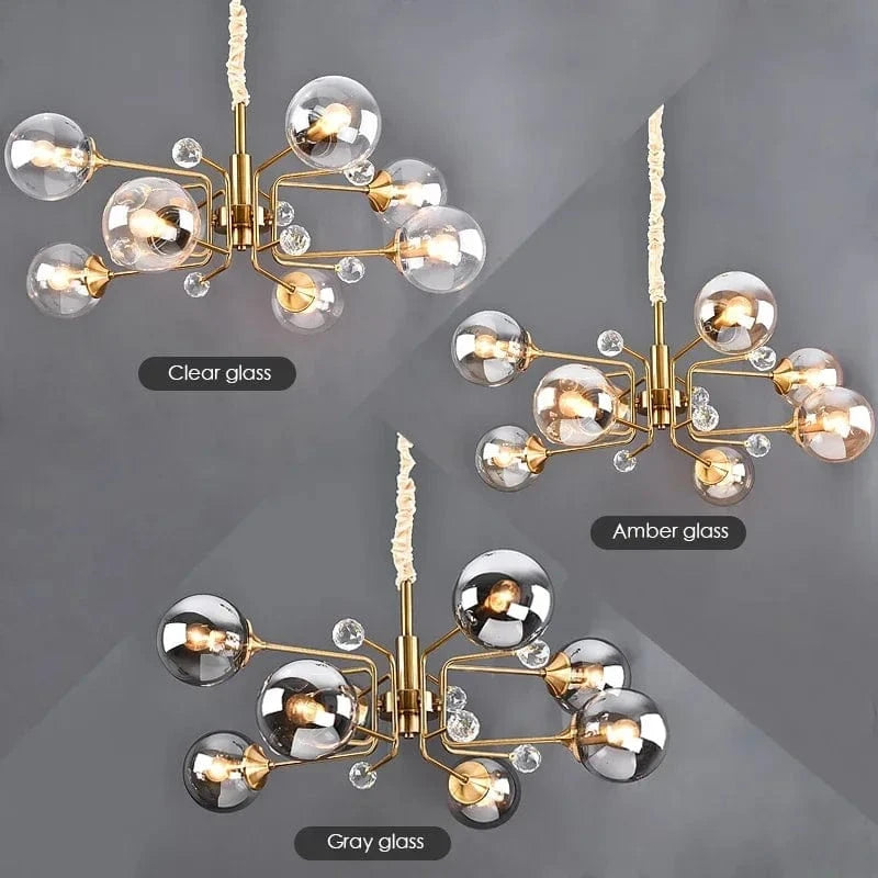 Lustre bulle design Postmoderne