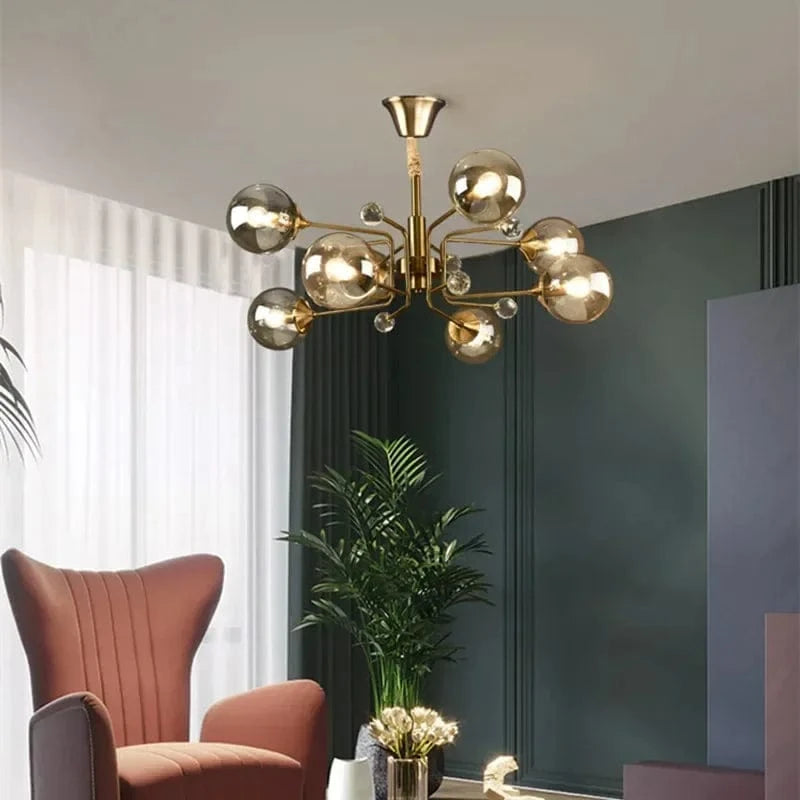Lustre bulle design Postmoderne