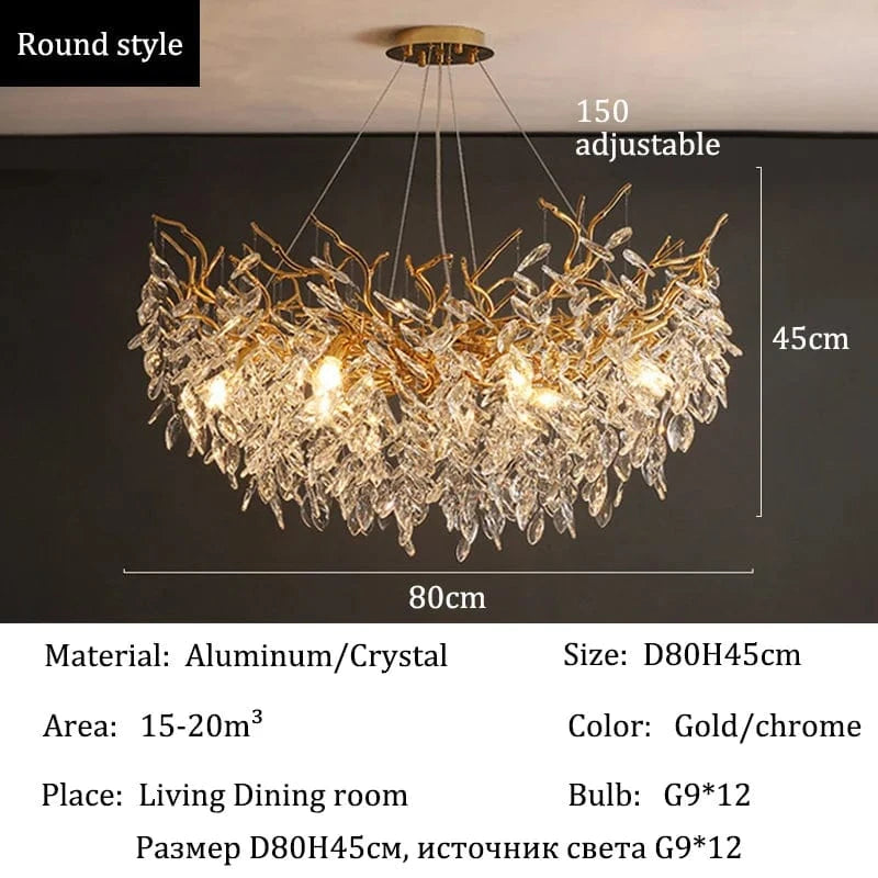 Lustre chic salle à manger
