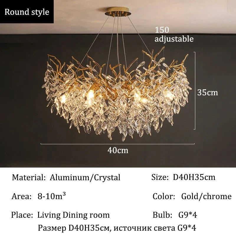 Lustre chic salle à manger