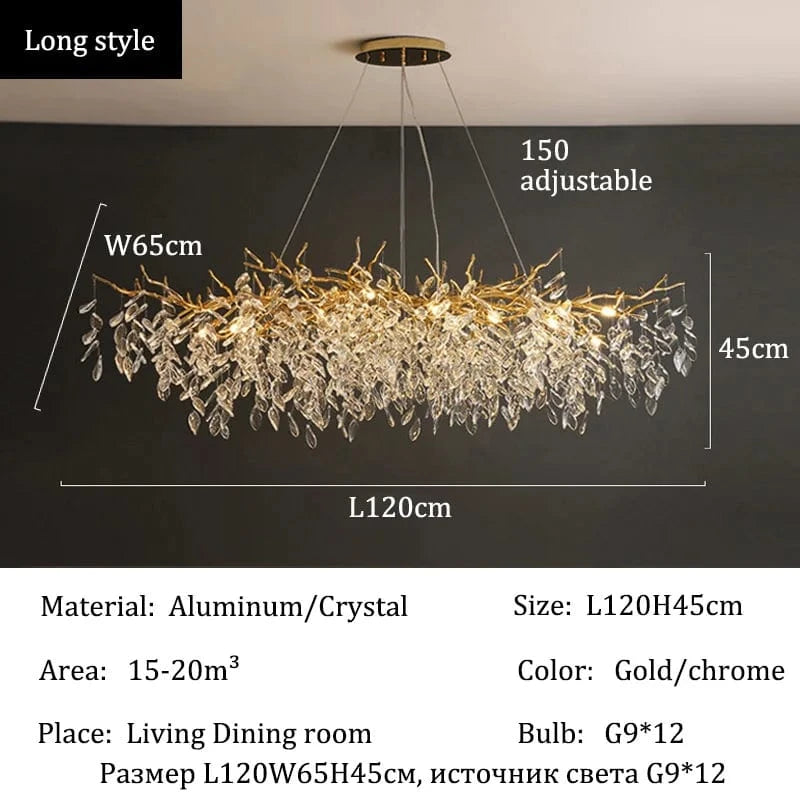 Lustre chic salle à manger