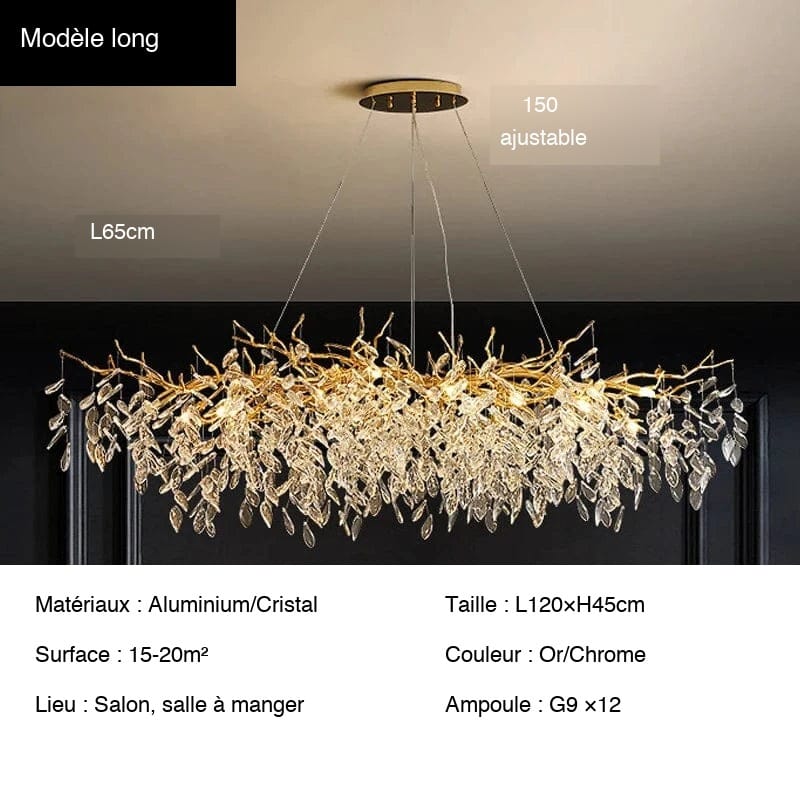 Lustre chic salle à manger