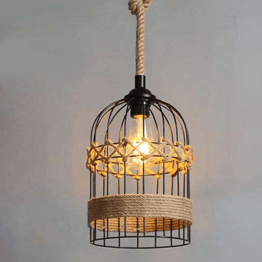 Lustre corde chanvre