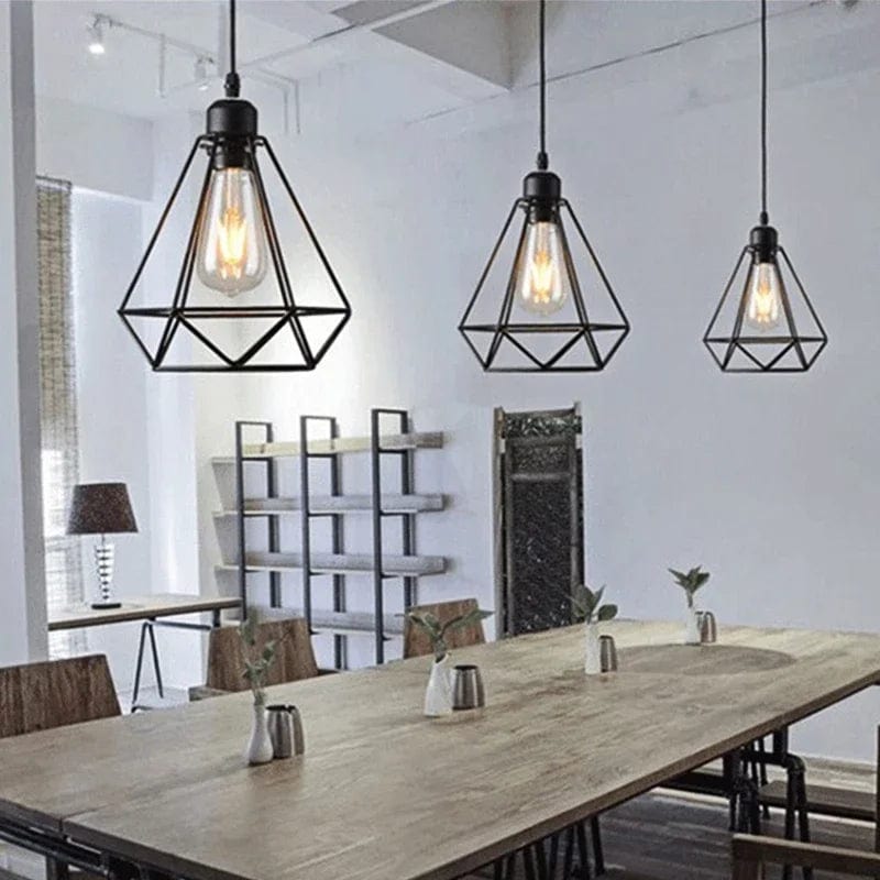 Lustre deco industriel