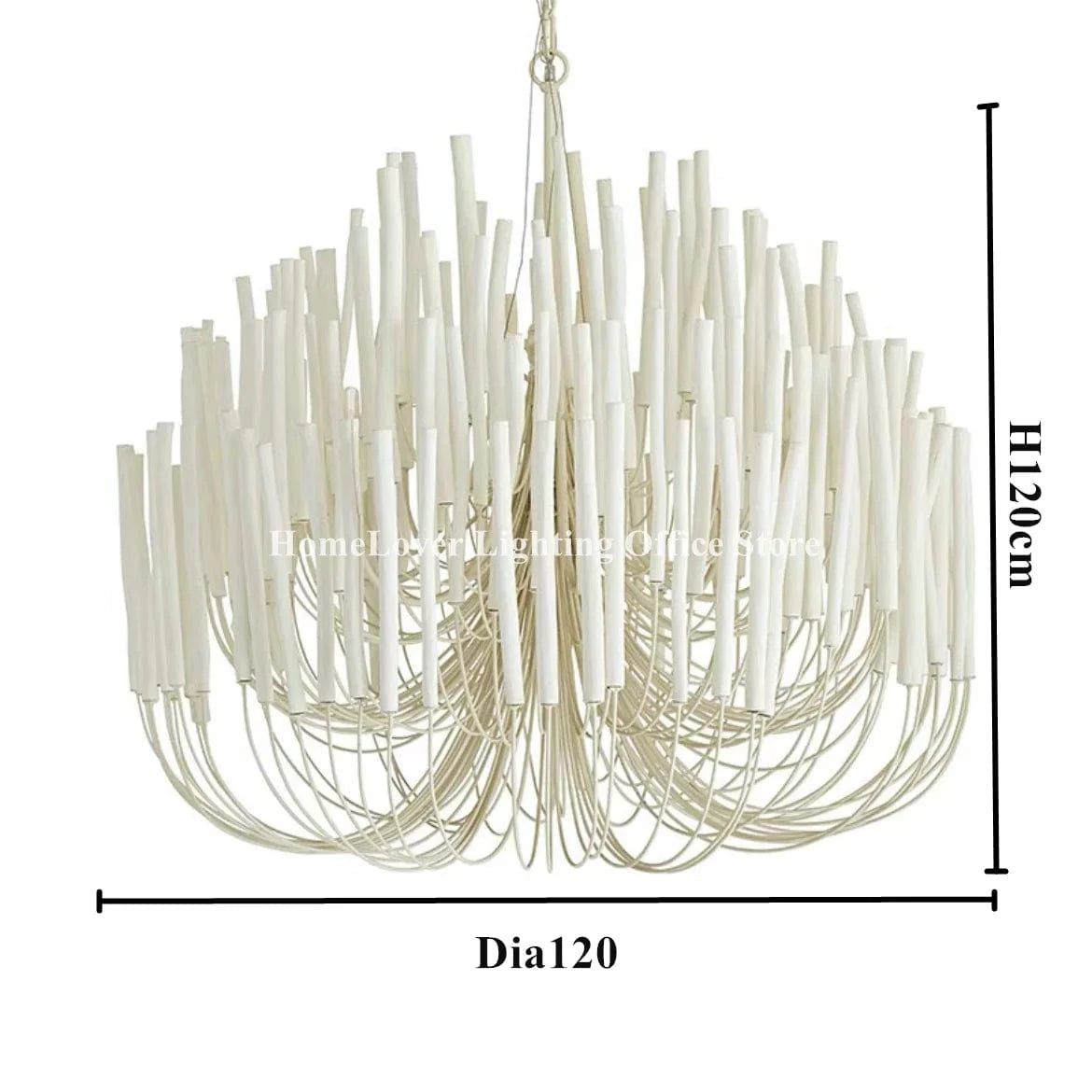 C Dia120CM / 110-240V / 3 color light Lustre en bois style bohème chic