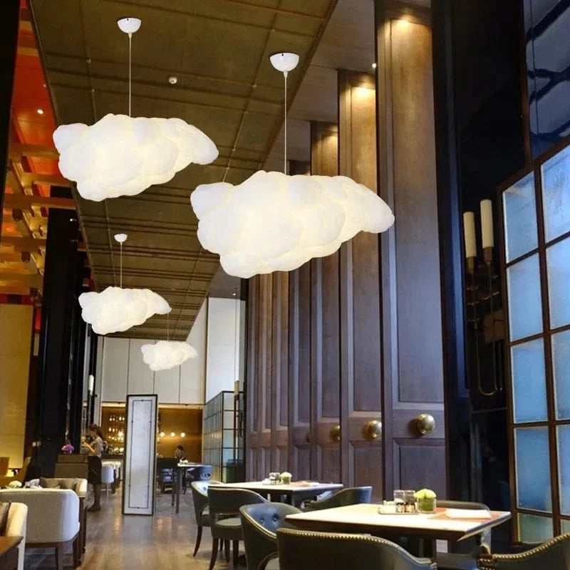 Lustre en forme de nuage