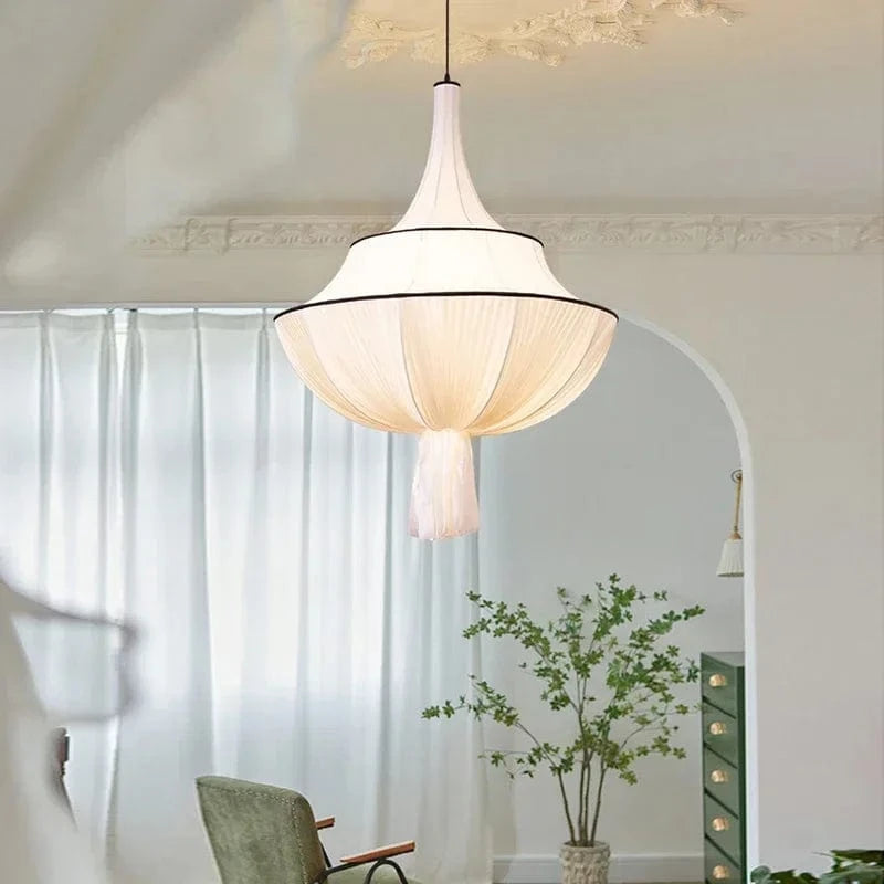 Lustre en tissu