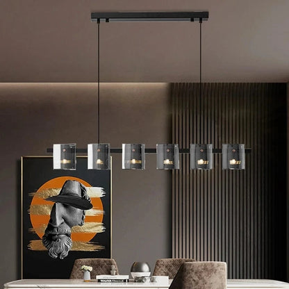 Lustre en verre designer nordique