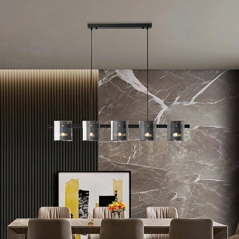 Lustre en verre designer nordique